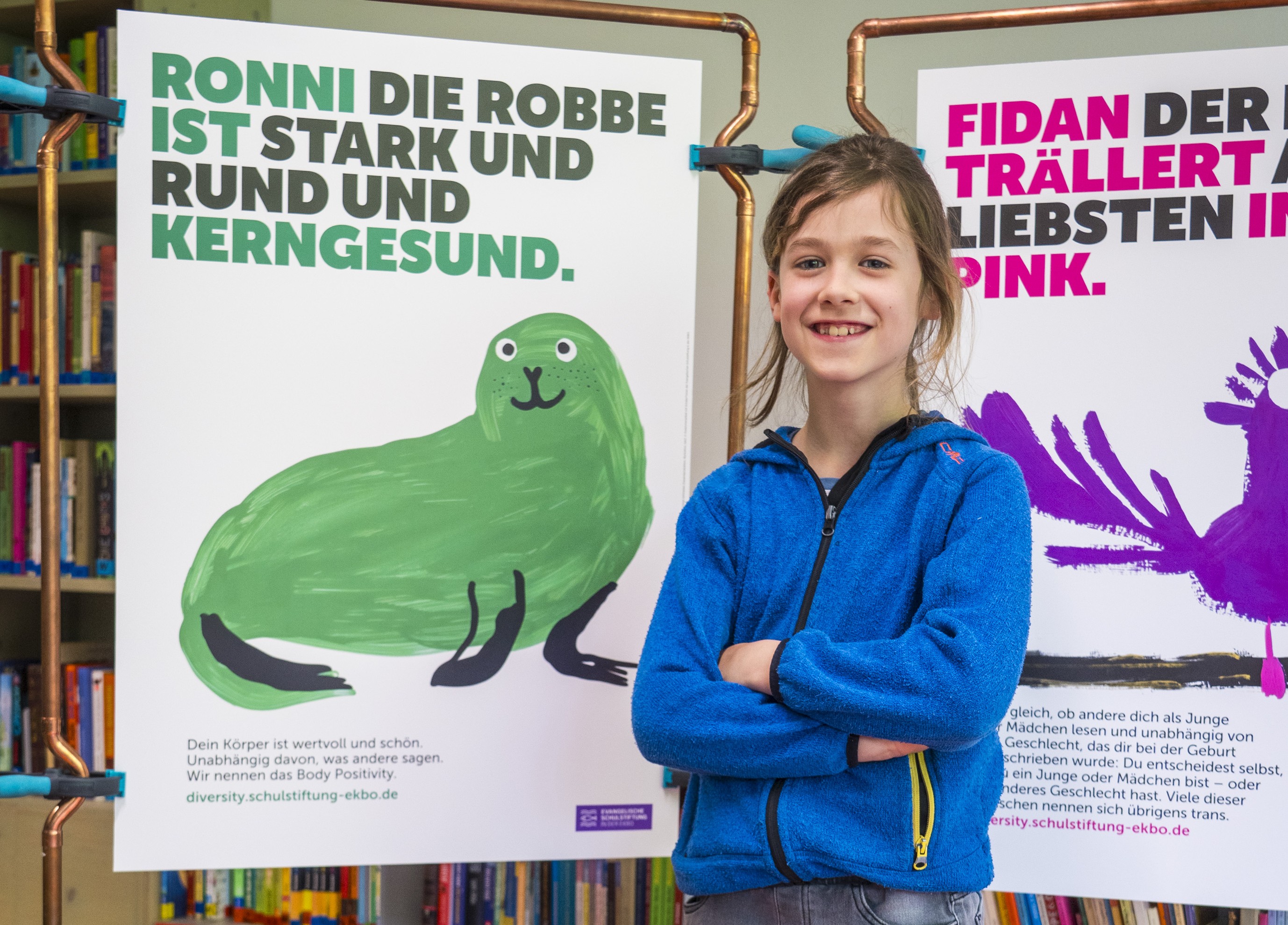 Diversity Vielfaltskampagne - mit 8 glücklichen Tieren